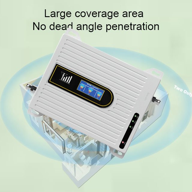 tri band 850 1700 1900mhz mobile signal booster 3g 4g lte mobile signal repeater gsm mobile cellphone signal amplifier